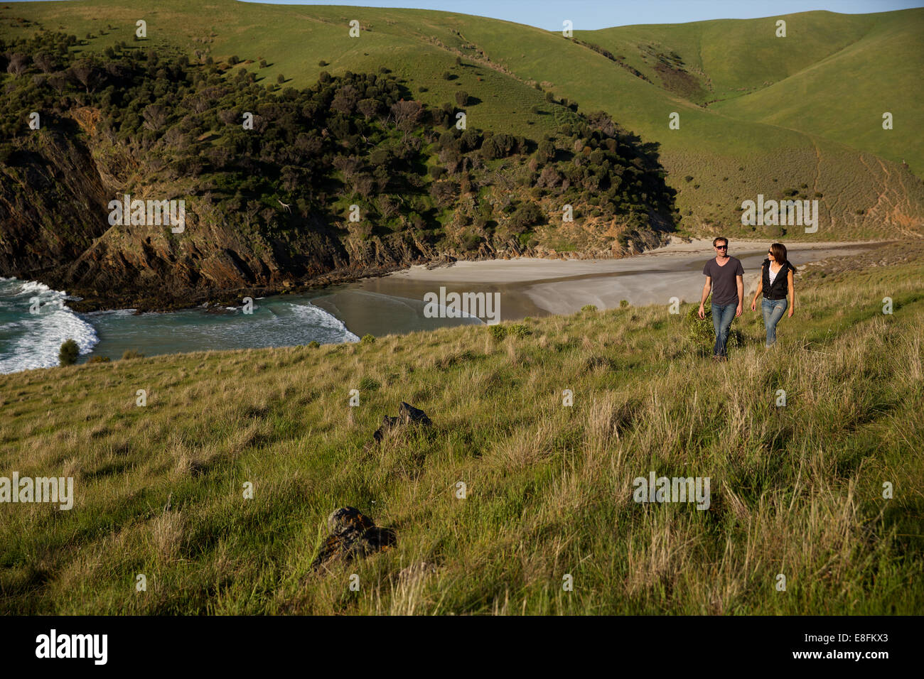 Kangaroo Island Kangaroo Beach & Lodges Banque D'Images