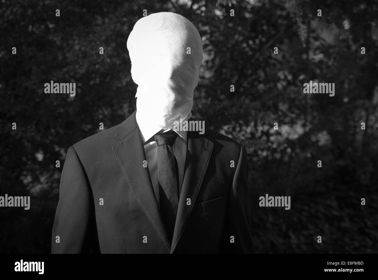 L'Homme sans mains, costume, nature - Photo ancienne vintage snapshot c