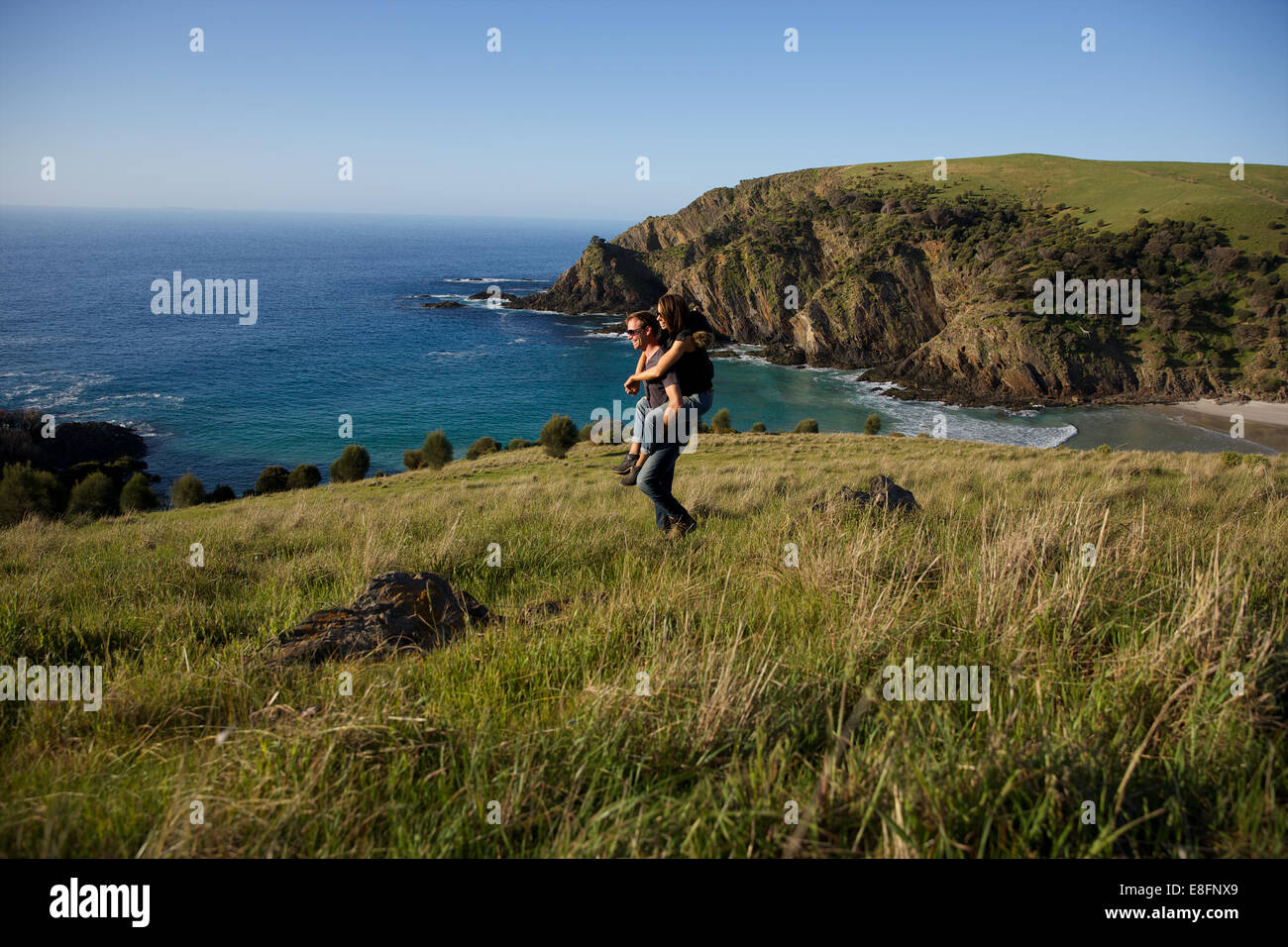 Kangaroo Island Kangaroo Beach & Lodges Banque D'Images