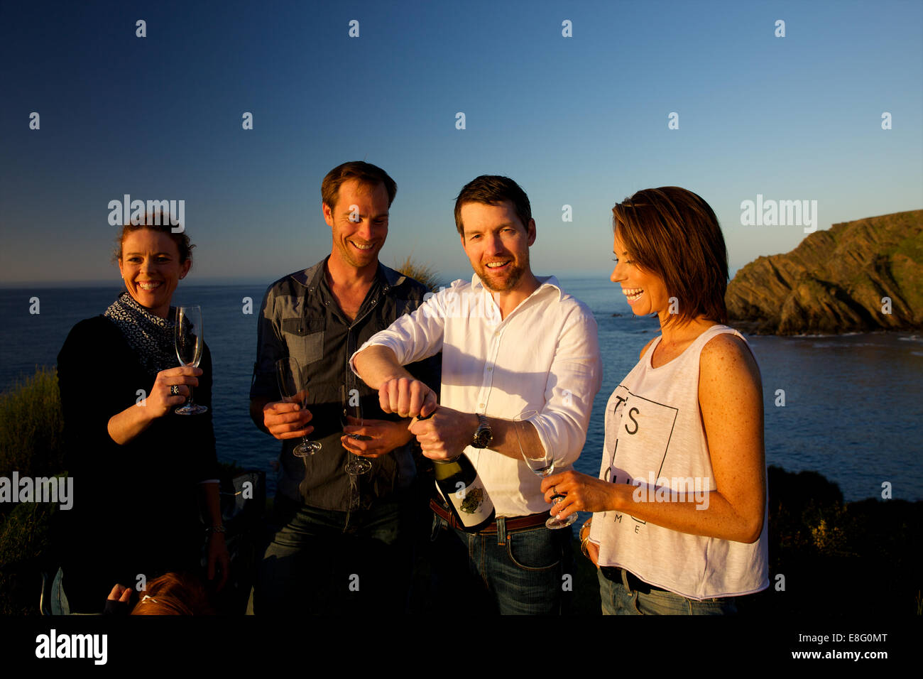 Kangaroo Island Kangaroo Beach & Lodges Banque D'Images