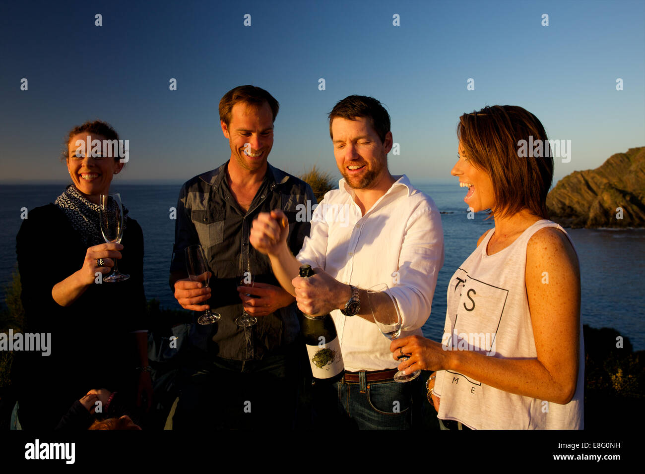 Kangaroo Island Kangaroo Beach & Lodges Banque D'Images