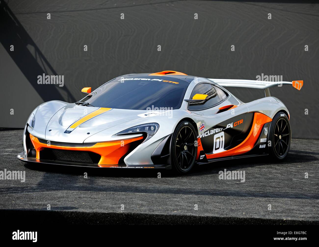 Supercar McLaren P1 GTR Banque D'Images