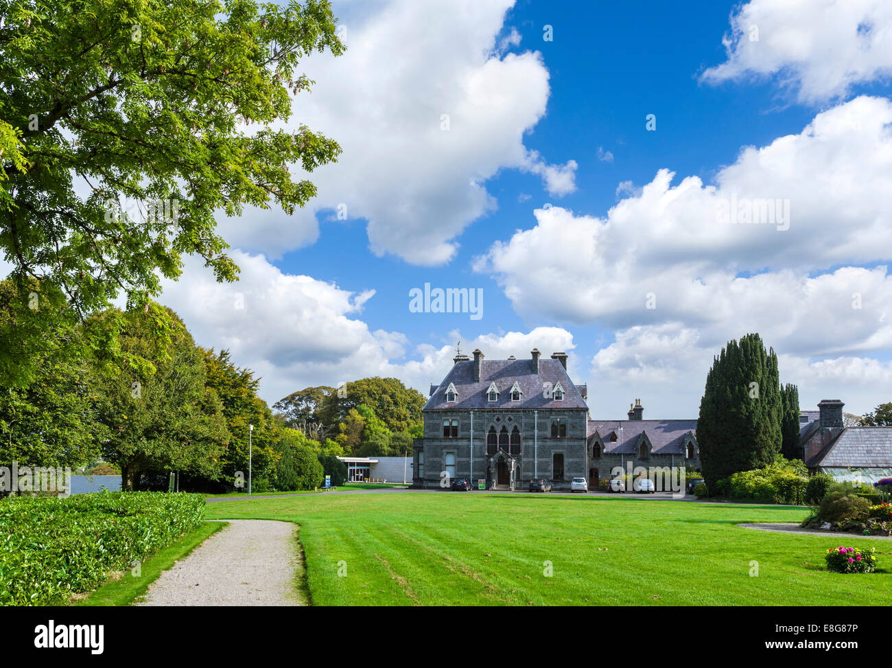 Turlough Park House, le Musée National d'Irlande Country Life, Turlough, Castlebar, Comté de Mayo en Irlande Banque D'Images