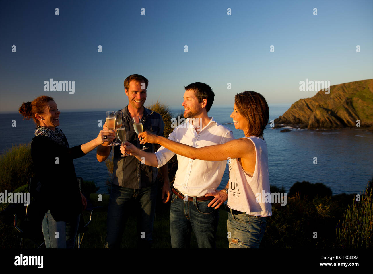 Kangaroo Island Kangaroo Beach & Lodges Banque D'Images