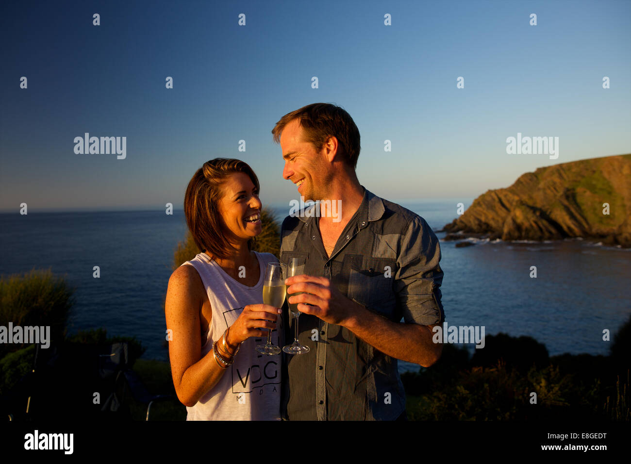 Kangaroo Island Kangaroo Beach & Lodges Banque D'Images