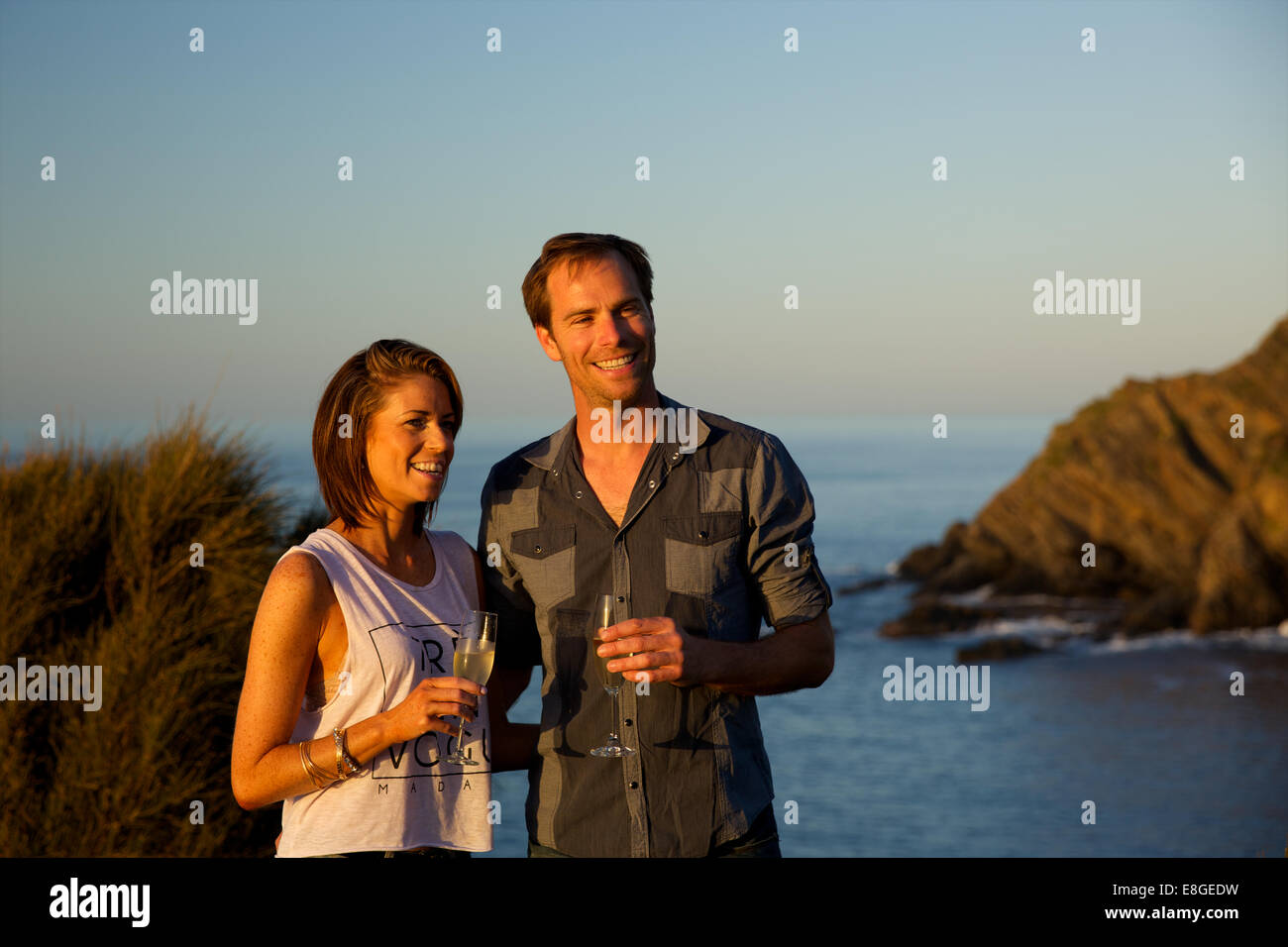 Kangaroo Island Kangaroo Beach & Lodges Banque D'Images