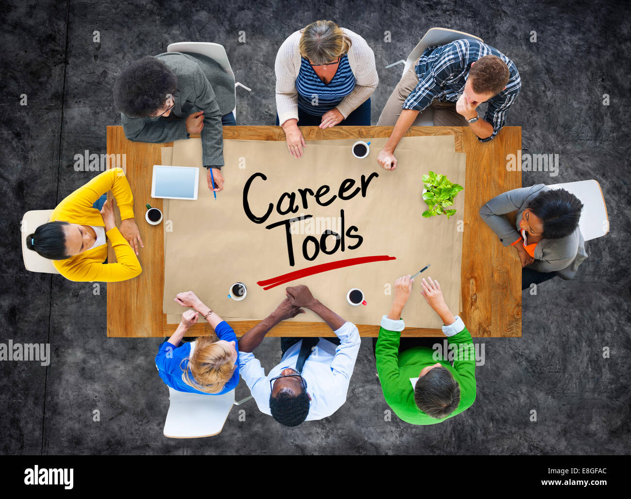 Réunion des outils de carrière Banque D'Images