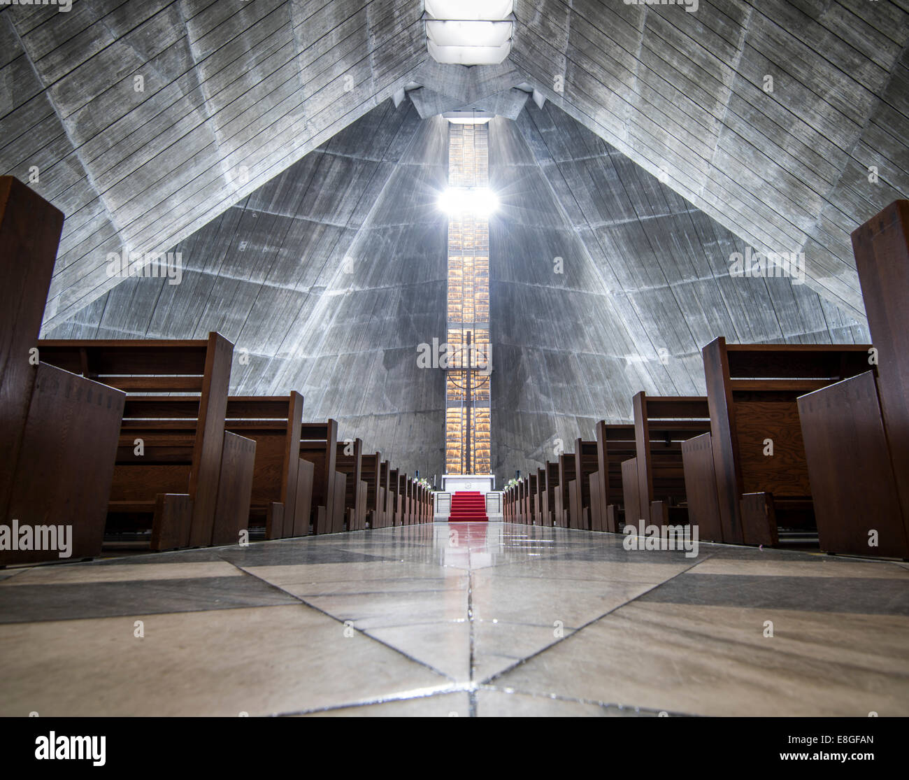 Cathédrale st marys tokyo Banque d
