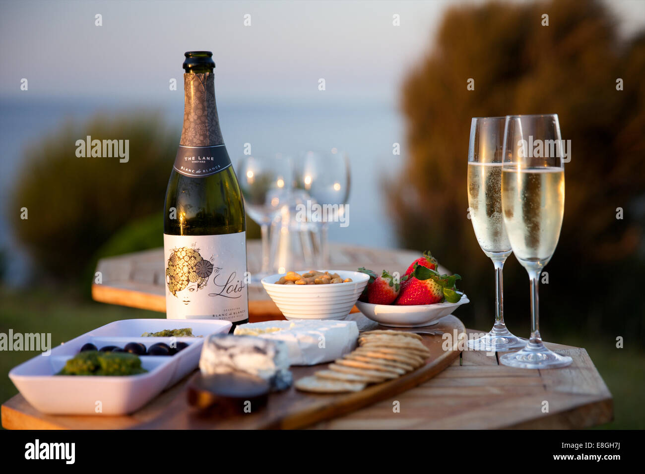 Kangaroo Island Kangaroo Beach & Lodges Banque D'Images