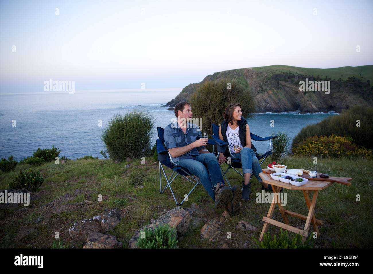Kangaroo Island Kangaroo Beach & Lodges Banque D'Images