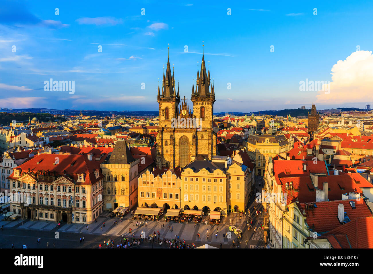 Prague, République Tchèque Banque D'Images