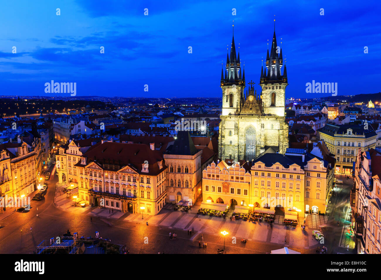 Prague, République Tchèque Banque D'Images