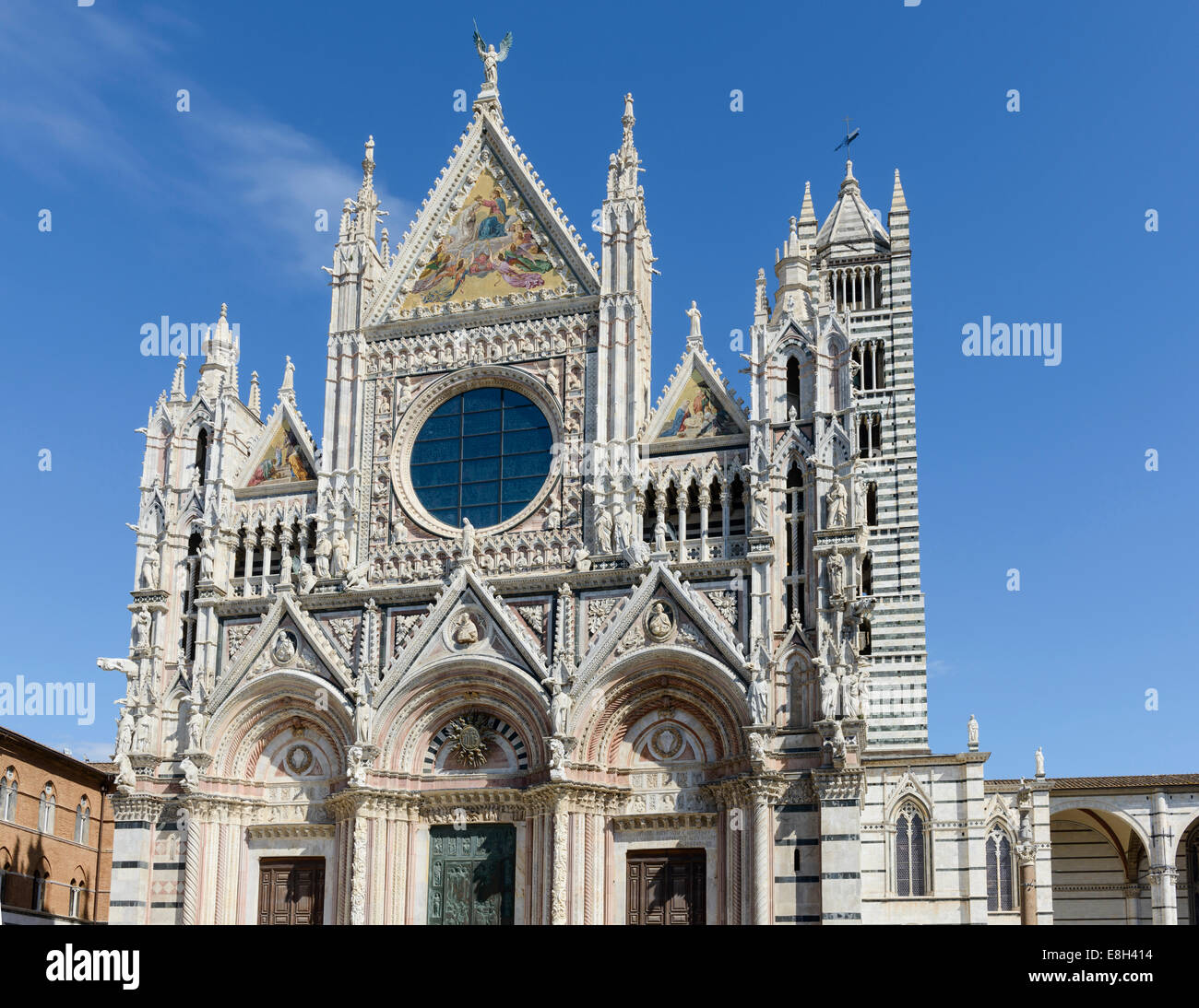 Duomo di Siena Banque D'Images