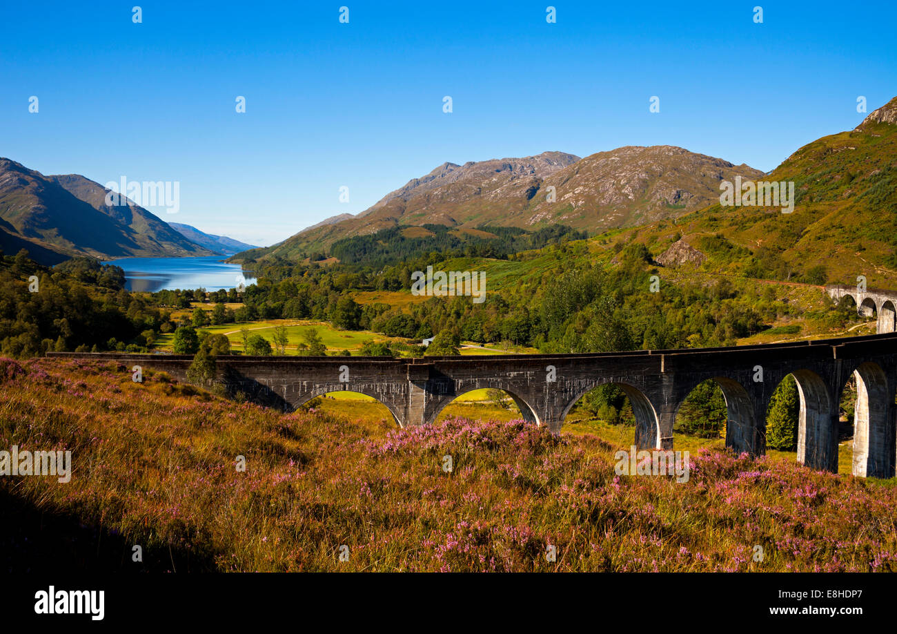 Viaduc de Glenfinnan, Lochaber, Ecosse, Royaume-Uni Banque D'Images