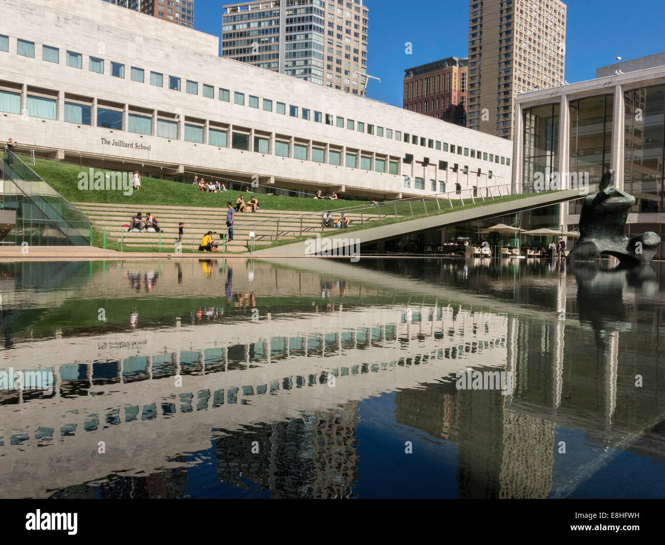 L'école de Juilliard, Lincoln Center, NEW YORK CITY Banque D'Images