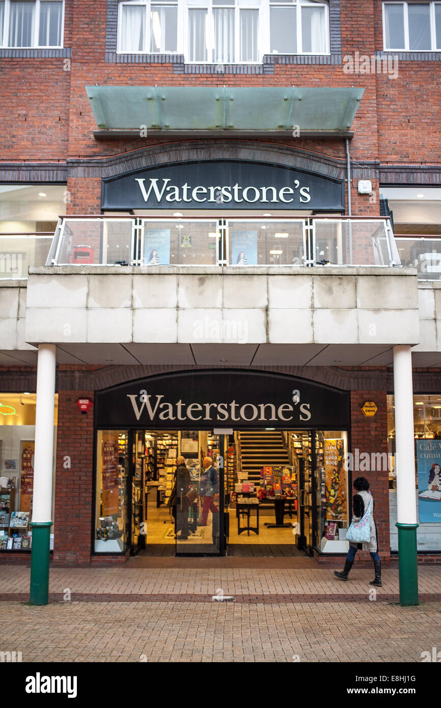 Waterstone's book shop in orchard Place, Sheffield, South Yorkshire, UK Banque D'Images