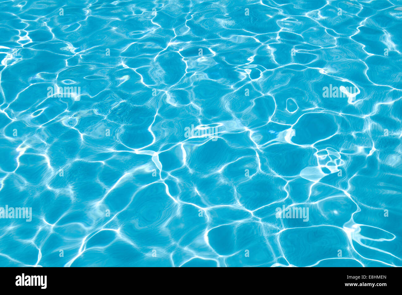 Piscine eau bleue Banque de photographies et d’images à haute