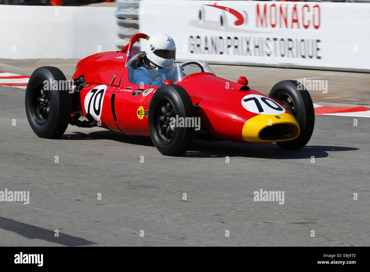 Voiture de course de l'après-guerre Cooper T51 Climax, construit en 1959, Jean-Georges van Praet, 9e Grand Prix de Monaco Historique Banque D'Images
