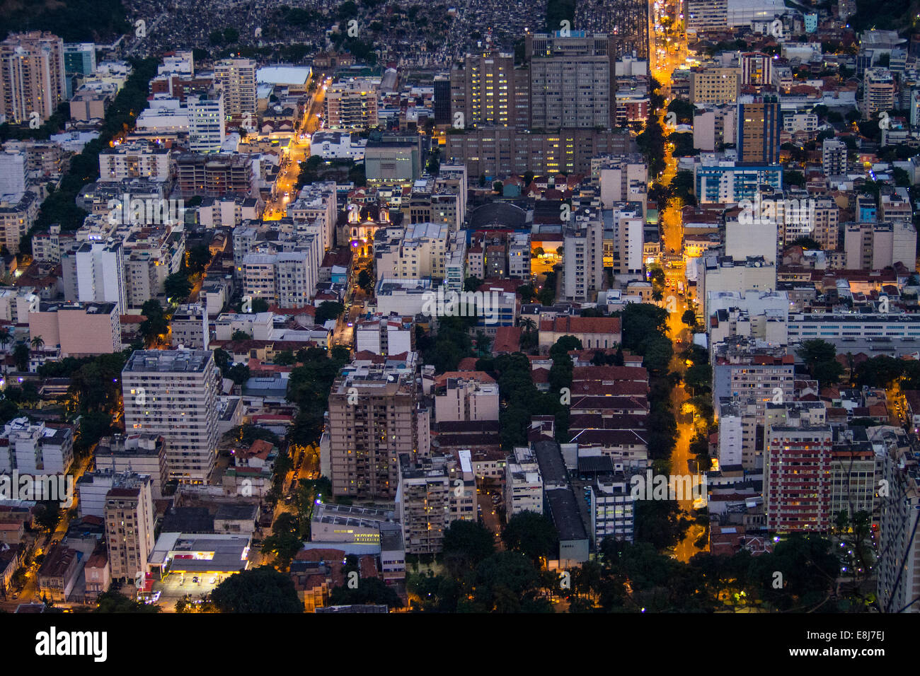 Rio de Janeiro. Quartier de Botafogo. Banque D'Images