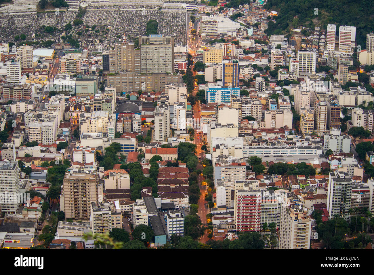Rio de Janeiro. Quartier de Botafogo. Banque D'Images