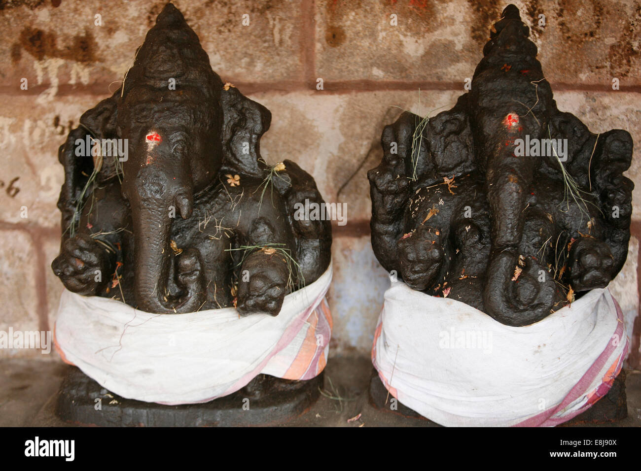 Trivalenjury temple. Ganesh. Banque D'Images