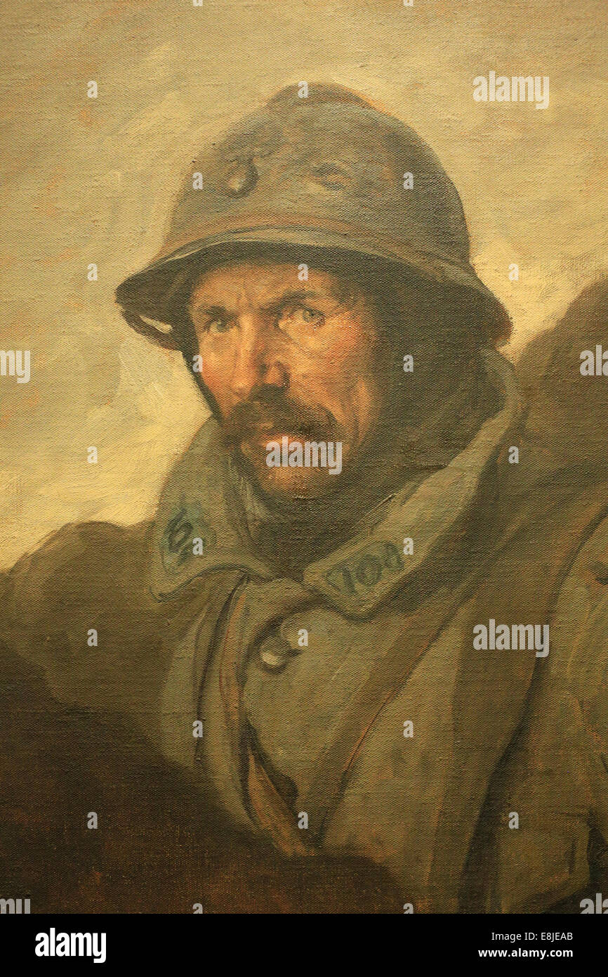 Soldat. Le Musée de la Grande Guerre. Meaux. Banque D'Images