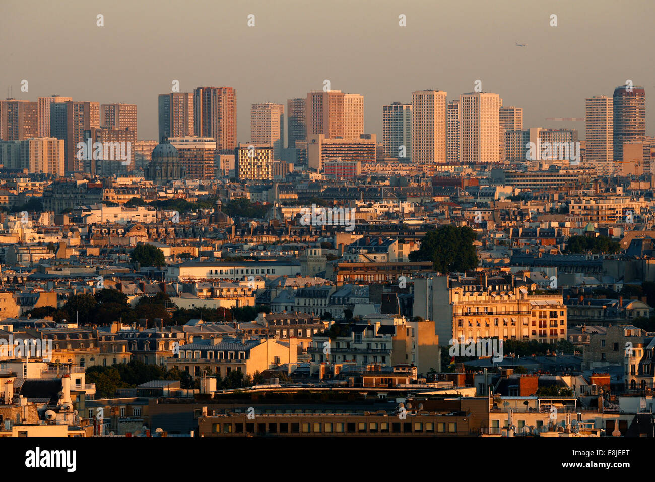 La ville de Paris. 13e arrondissement. Banque D'Images