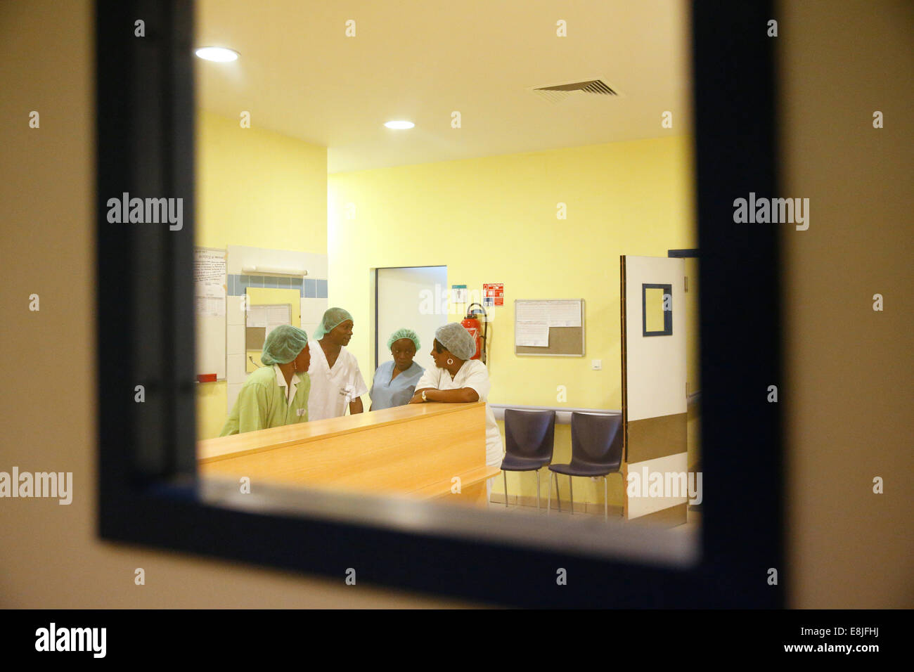 LambarŽnŽ l'hôpital. L'équipe médicale. Banque D'Images