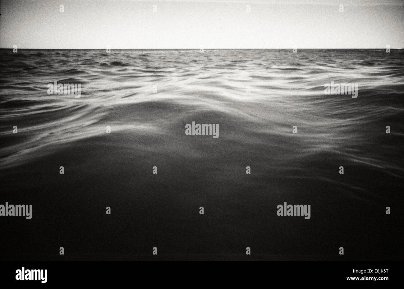 Résumé fond marin. Film Original tourné. Image contient le grain et le flou. Banque D'Images