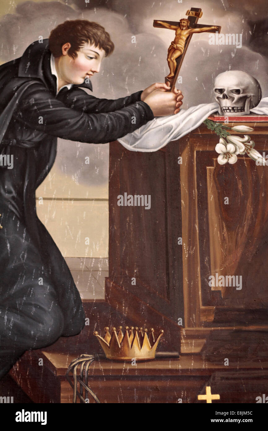 Saint louis de gonzague Banque de photographies et d’images à haute