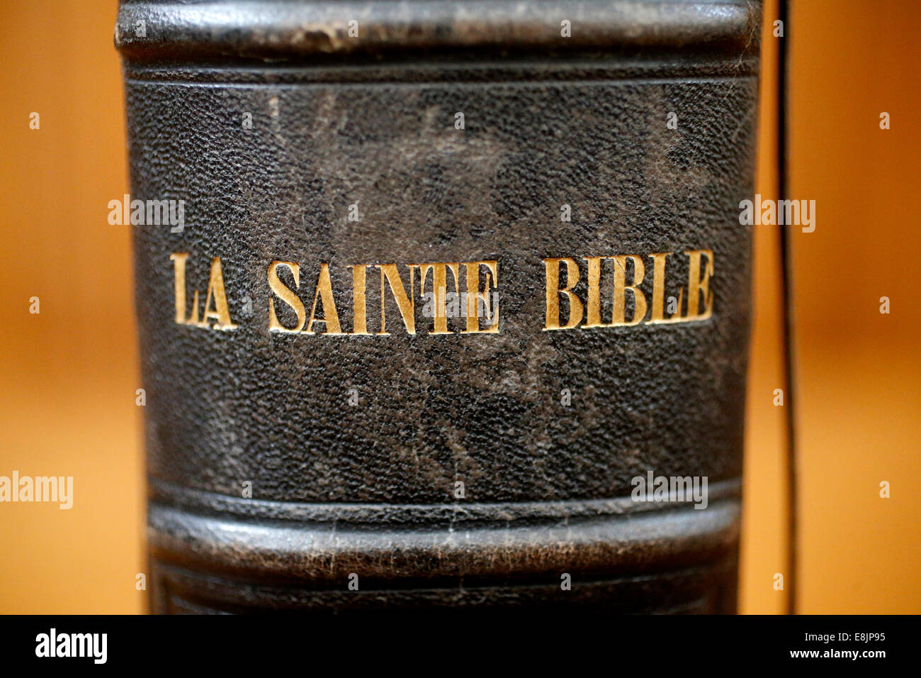 Vieille Bible Banque D'Images