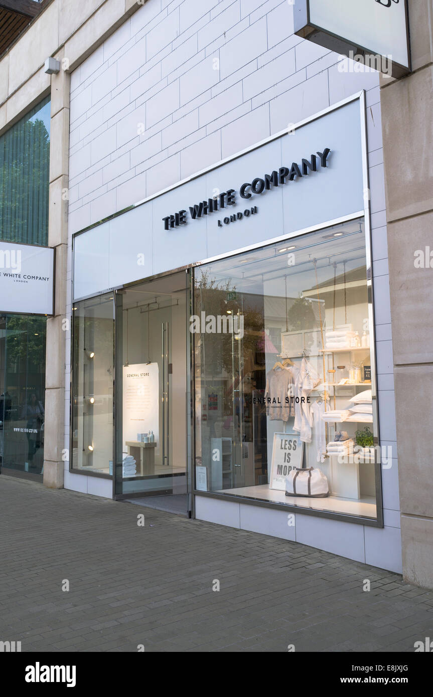 La société dh blanc SHOP UK La société Bristol blanc pour femmes magasin/ Banque D'Images