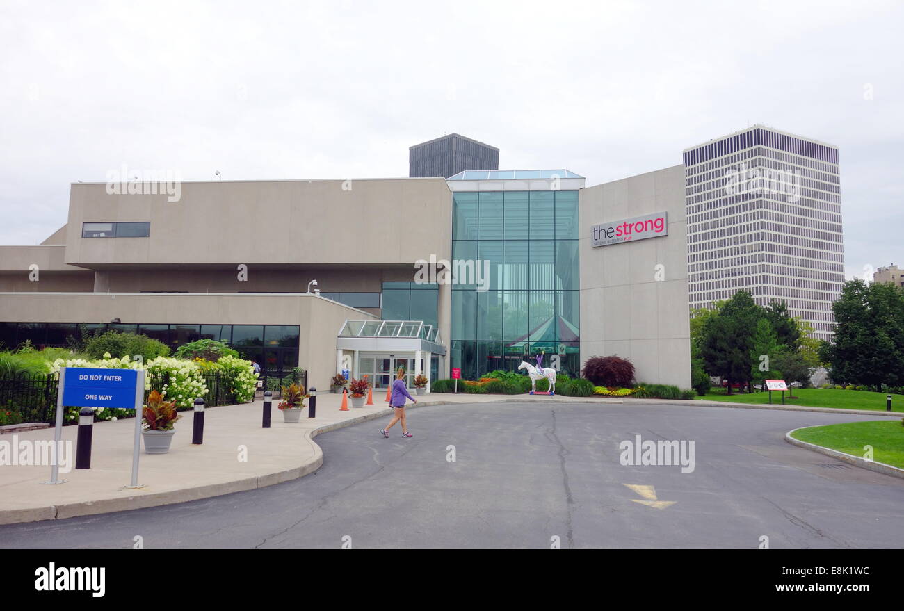 La Strong National Museum of Play building à Rochester, New York Banque D'Images