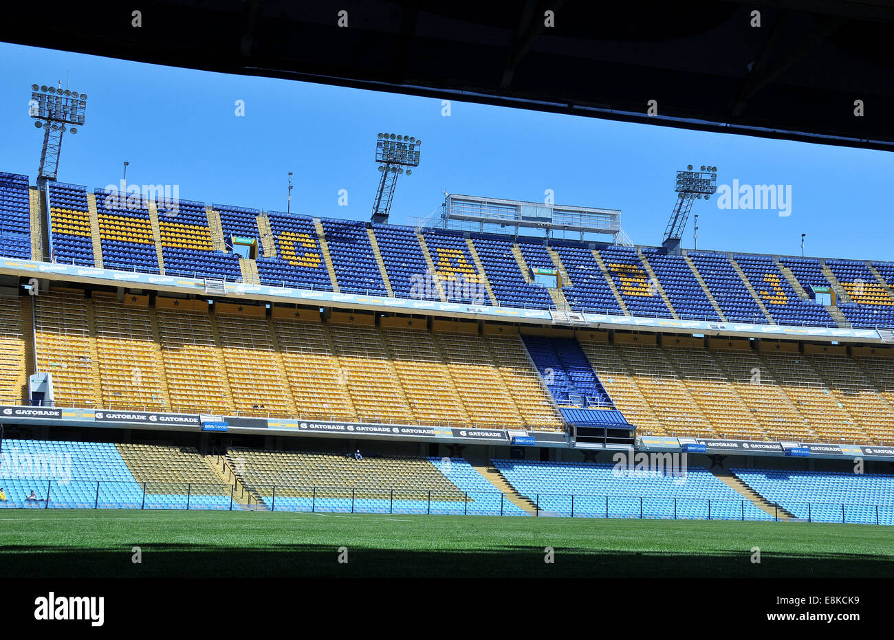 Le stade de la Boca Juniors Buenos Aires Argentine Banque D'Images