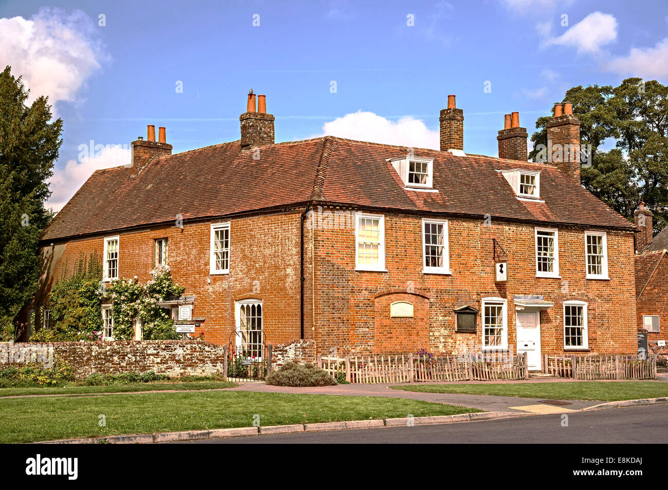 Maison de Jane Austen ; un musée à Chawton, dans le Hampshire, Angleterre, Royaume-Uni, Grande Bretagne, Wohnhaus von Jane Austen Banque D'Images