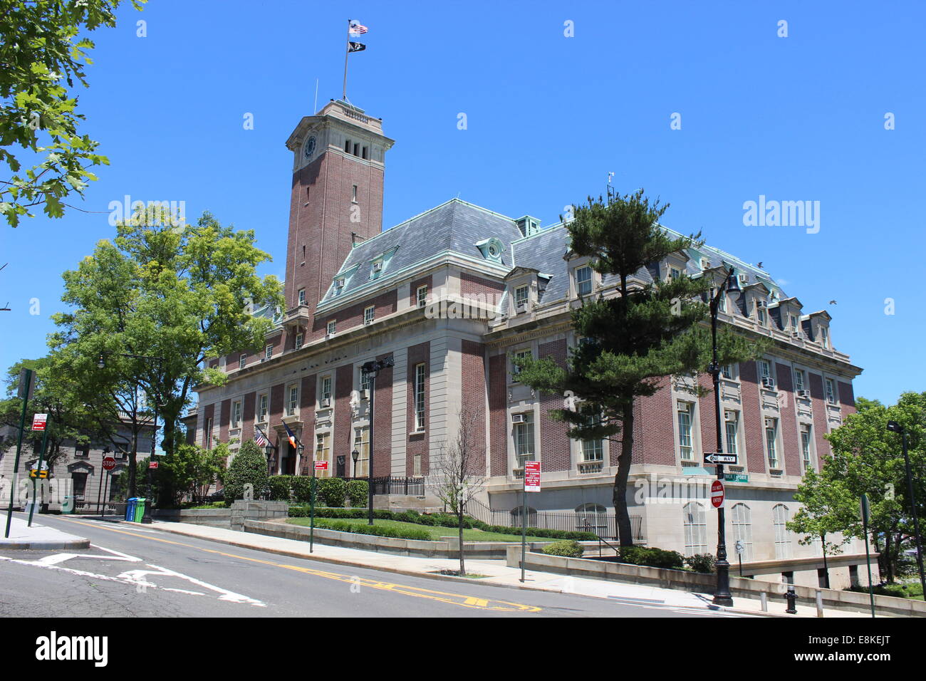 Mairie, St George, Staten Island, New York. Conçu par Carrere & Hastings, construit 1904-1906. Banque D'Images