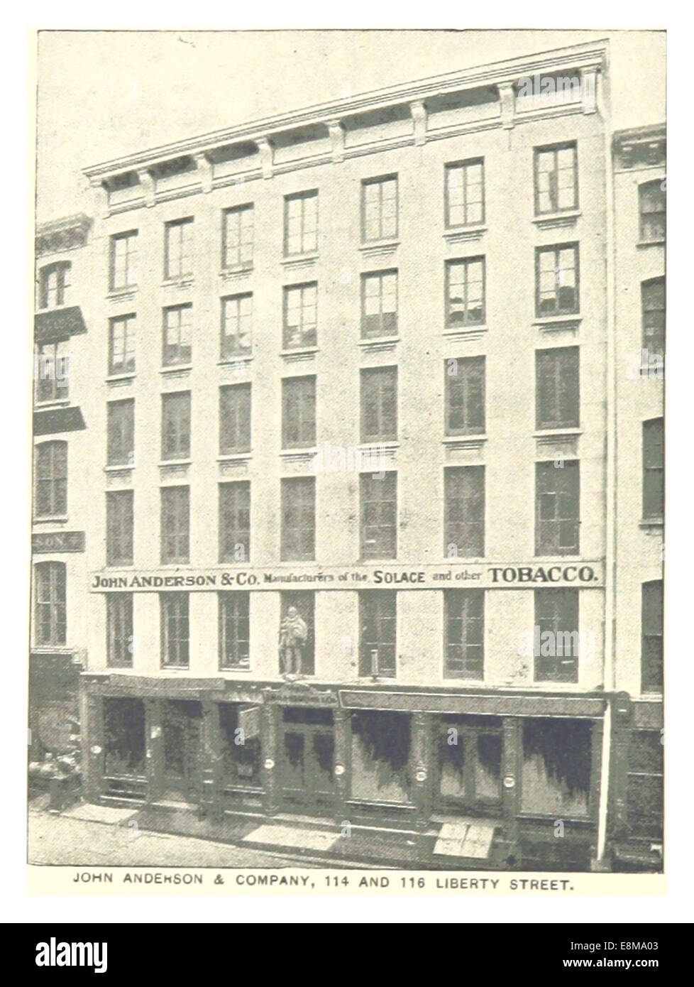 (King1893NYC) pg982 John Anderson & Company, 114 et 116, RUE DE LA LIBERTÉ Banque D'Images