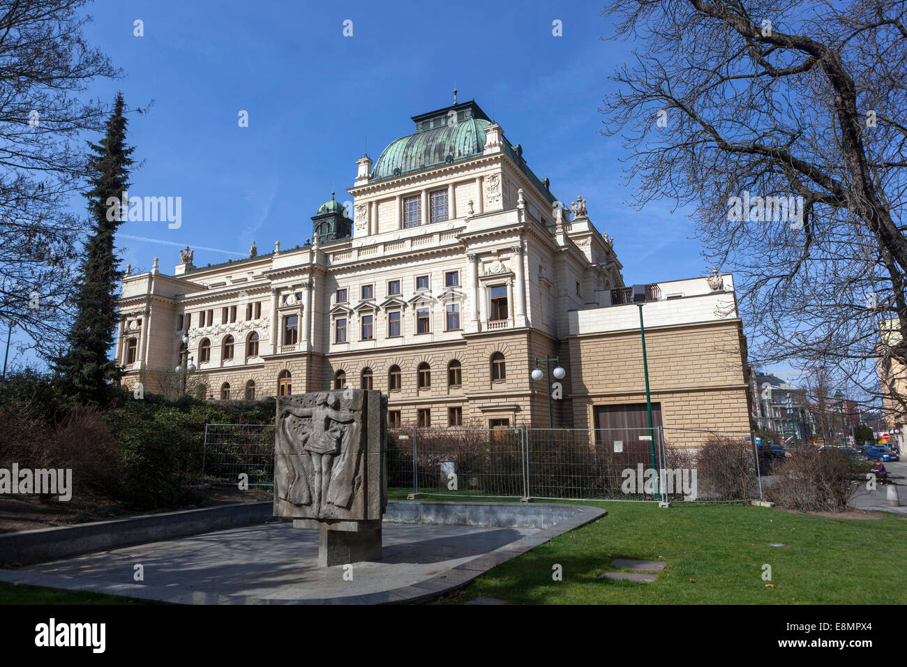 Josef Kajetan Tyl Theatre (1902) Vieille ville, Plzen, République Tchèque, Europe Banque D'Images