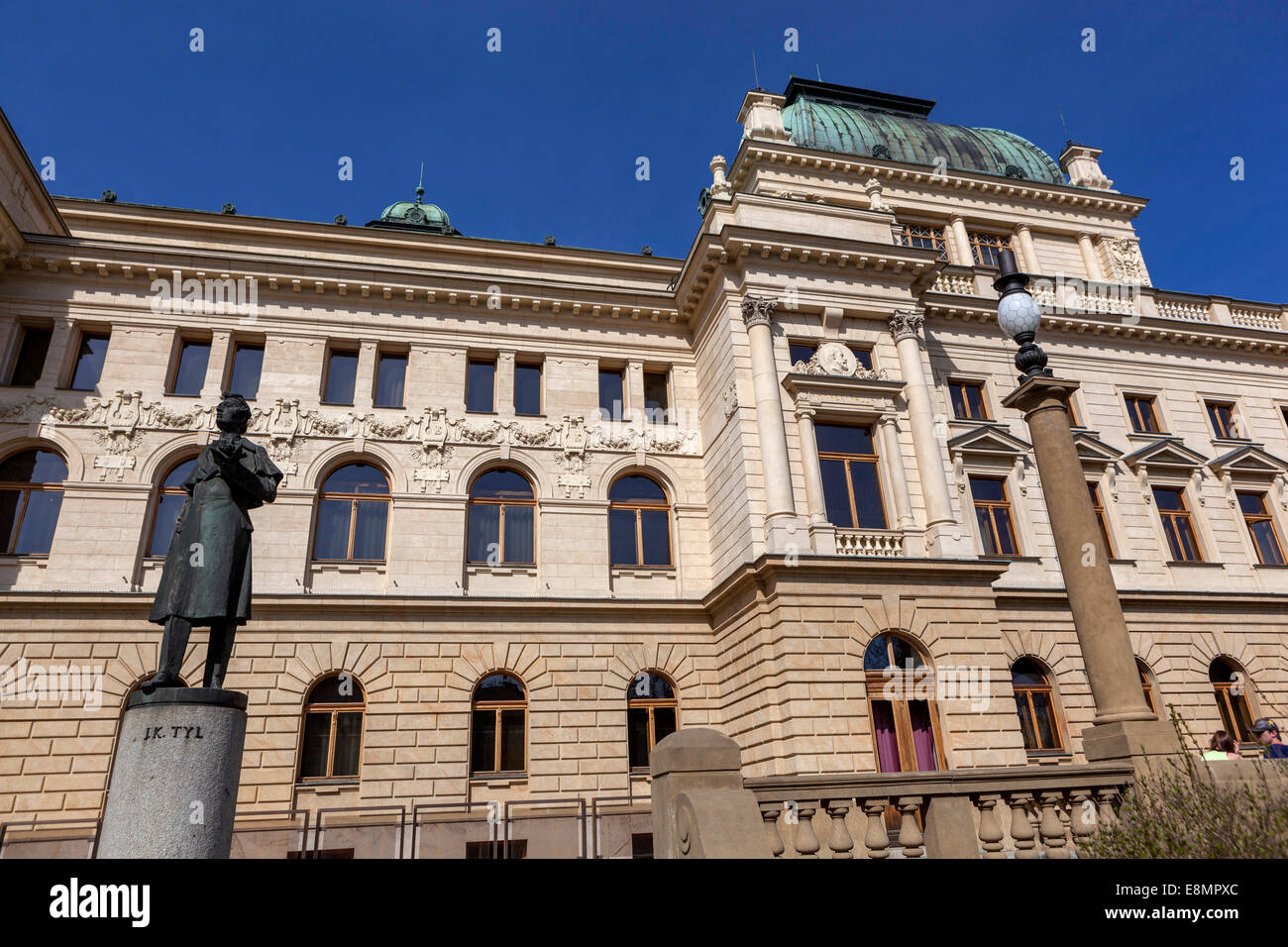 Josef Kajetan Tyl Theatre (1902) Vieille ville, Plzen, Pilsen Theatre République Tchèque, Europe Banque D'Images