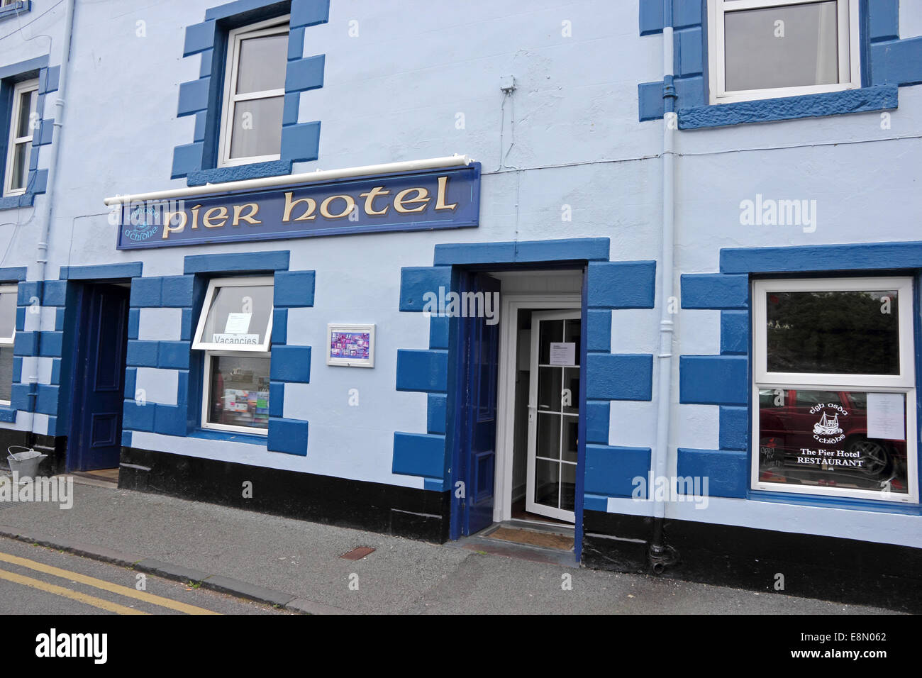Le Pier Hotel, Portree, Isle of Skye, Scotland Banque D'Images