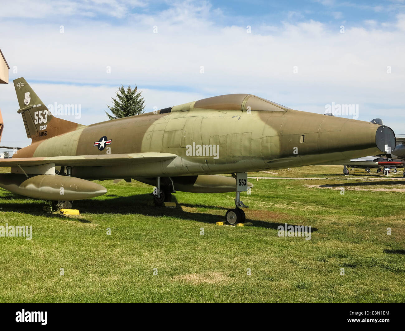 Le Dakota du Sud l'air et de l'espace, Ellsworth Air Force Base, Box Elder, South Dakota, USA Banque D'Images