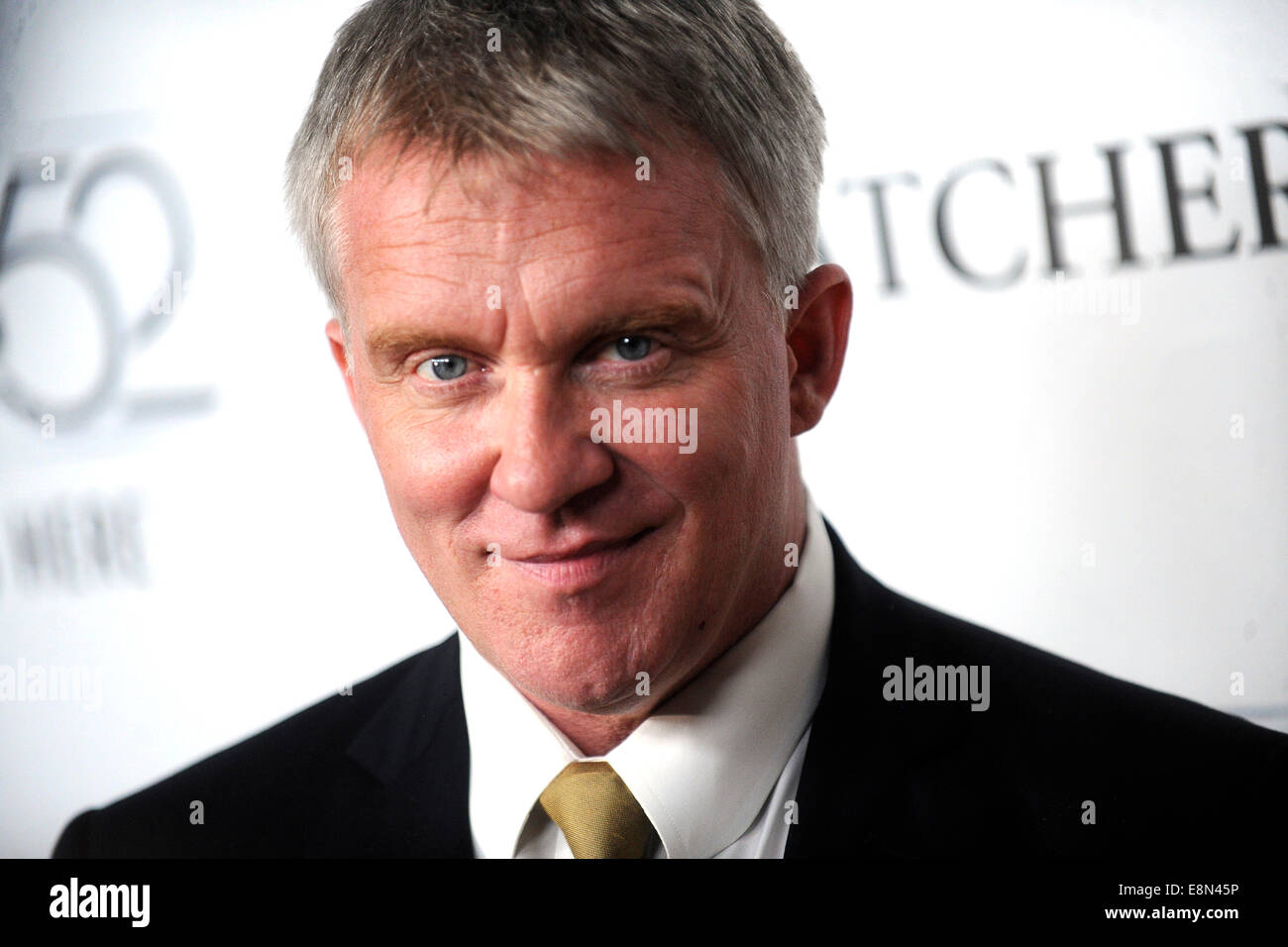 Anthony Michael Hall participe à la 'Foxcatcher' premiere pendant le 52e Festival du Film de New York à l'Alice Tully Hall, le 10 octobre 2014 à New York City Banque D'Images