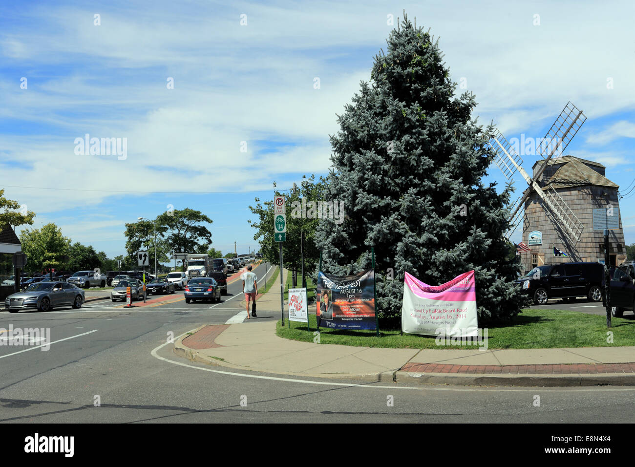 Sag Harbor Long Island New York Banque D'Images
