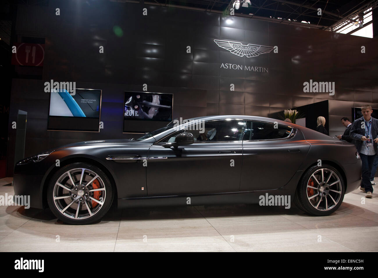 Aston Martin Rapide S Paris Motor Show Mondial de l'automobile 2014 Banque D'Images