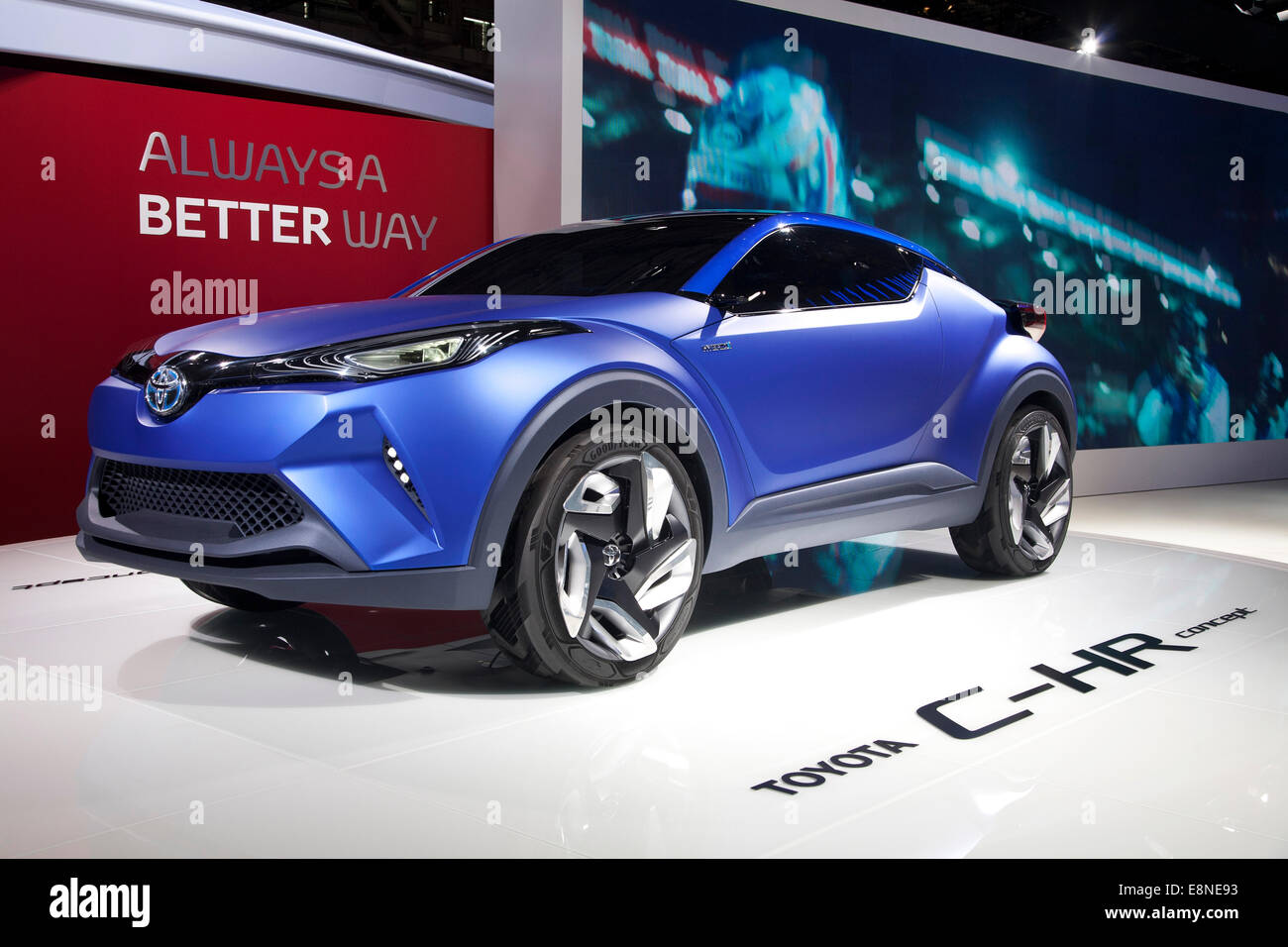 Toyota C-HR concept mondial de l'automobile mondial de l'automobile 2014 Banque D'Images