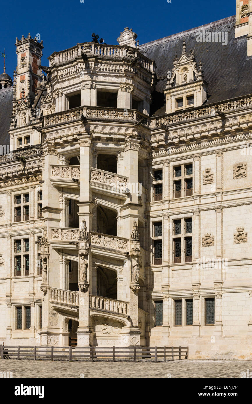 Château de Blois - France Banque D'Images