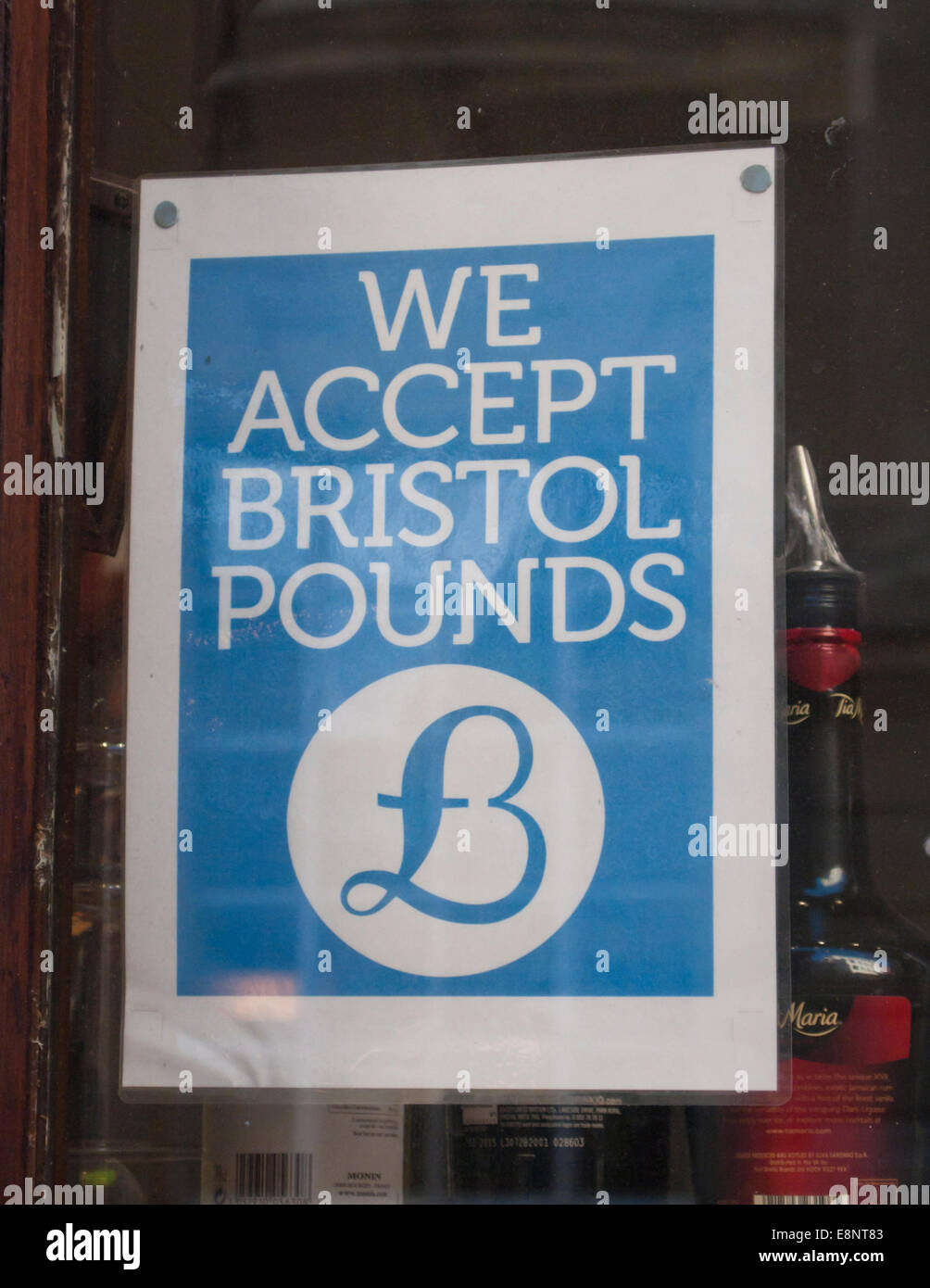 Le centre-ville de Bristol Le Bristol England UK Pound Banque D'Images