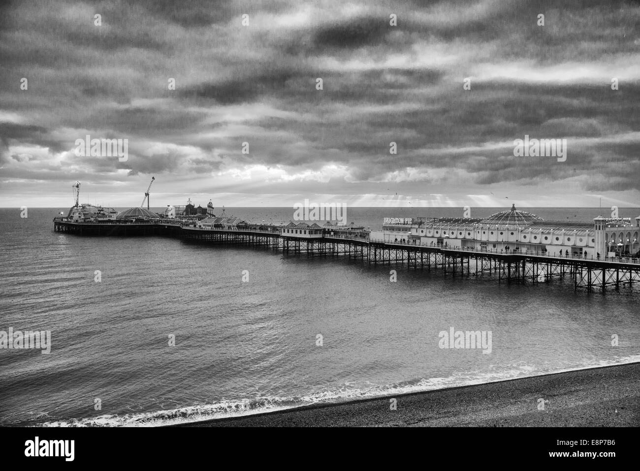 La roue de Brighton attraction touristique. Banque D'Images