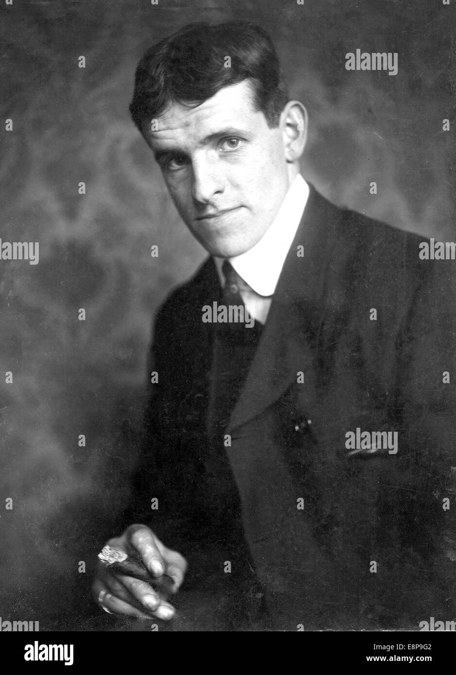 JACK Butler Yeats (1871-1957) artiste irlandais en janvier 1904. Broughton Alice Photo Banque D'Images