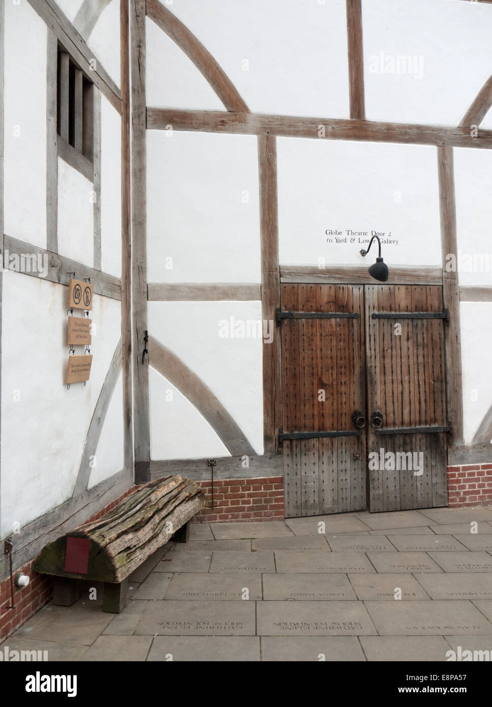 Shakespeare's Globe Theatre, London, UK Banque D'Images